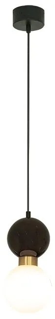 Pendul design decorativ modern MARBLE I negru