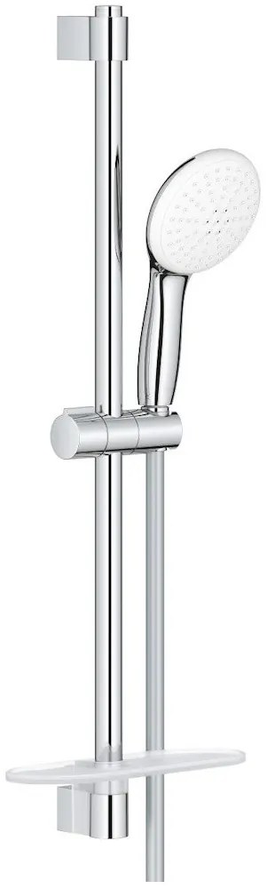 Grohe Tempesta 110 Set dus cu bara 60 cm si savoniera 2 jeturi, crom