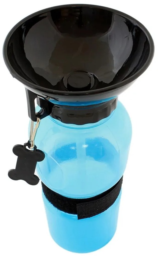 Sticlă de apă de călătorie pentru câini - 500 ml