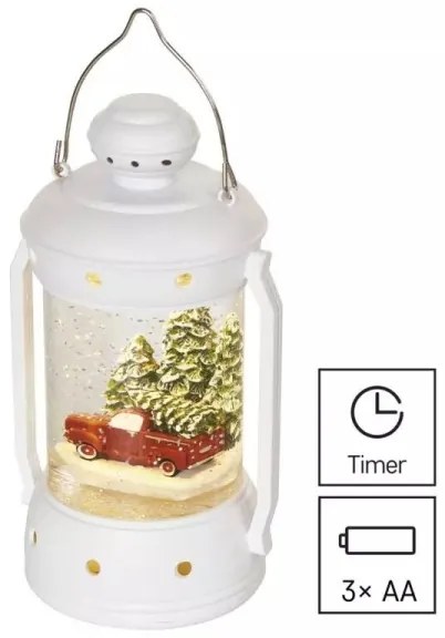 Decorațiune LED de Crăciun LED/3xAA felinar