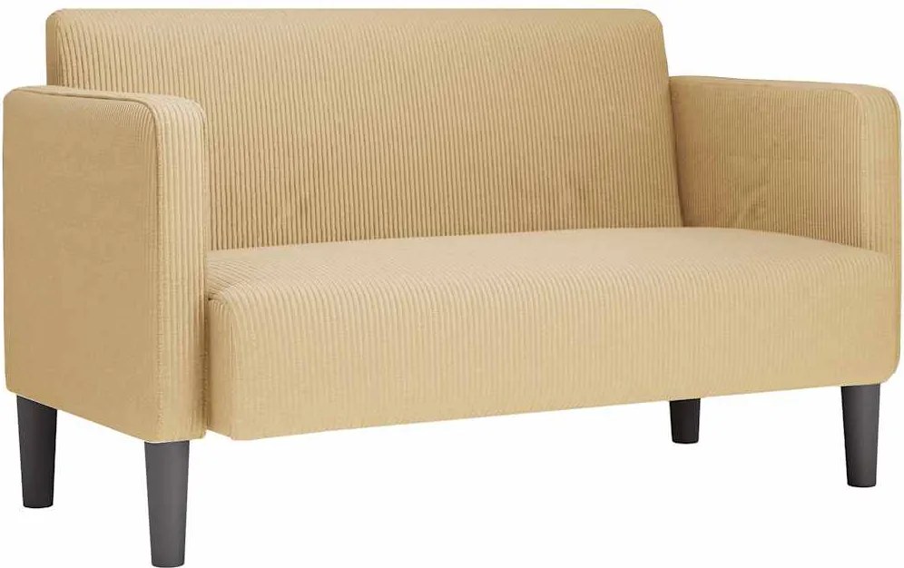 vidaXL Canapea lovesea gri-verzui 109 cm țesătură velur