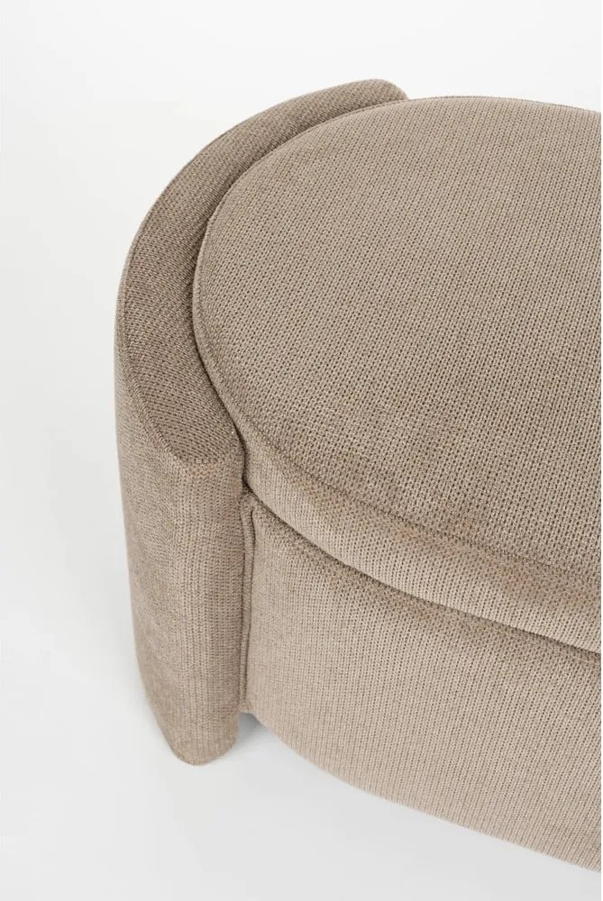 Bancă maro deschis Miro – White Label