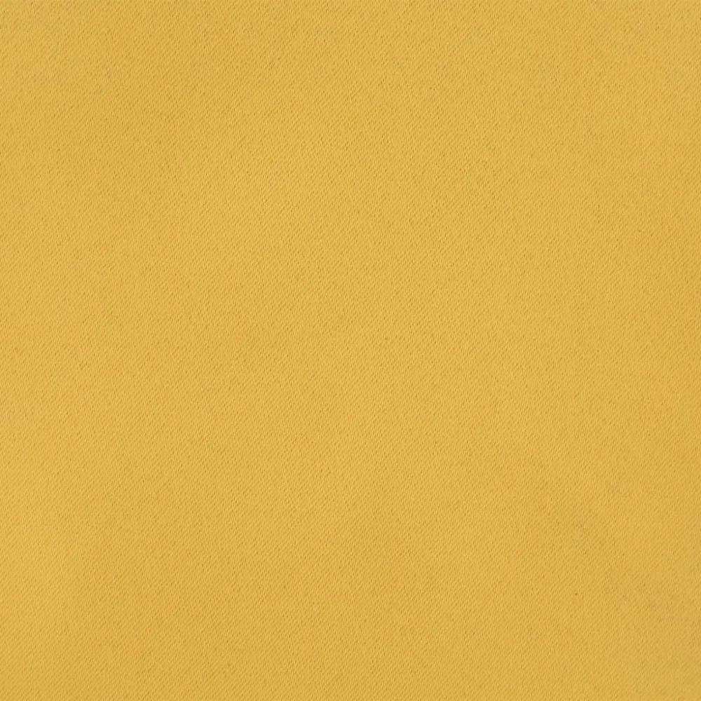 Draperie galbenă cu bandă Lungime: 270 cm