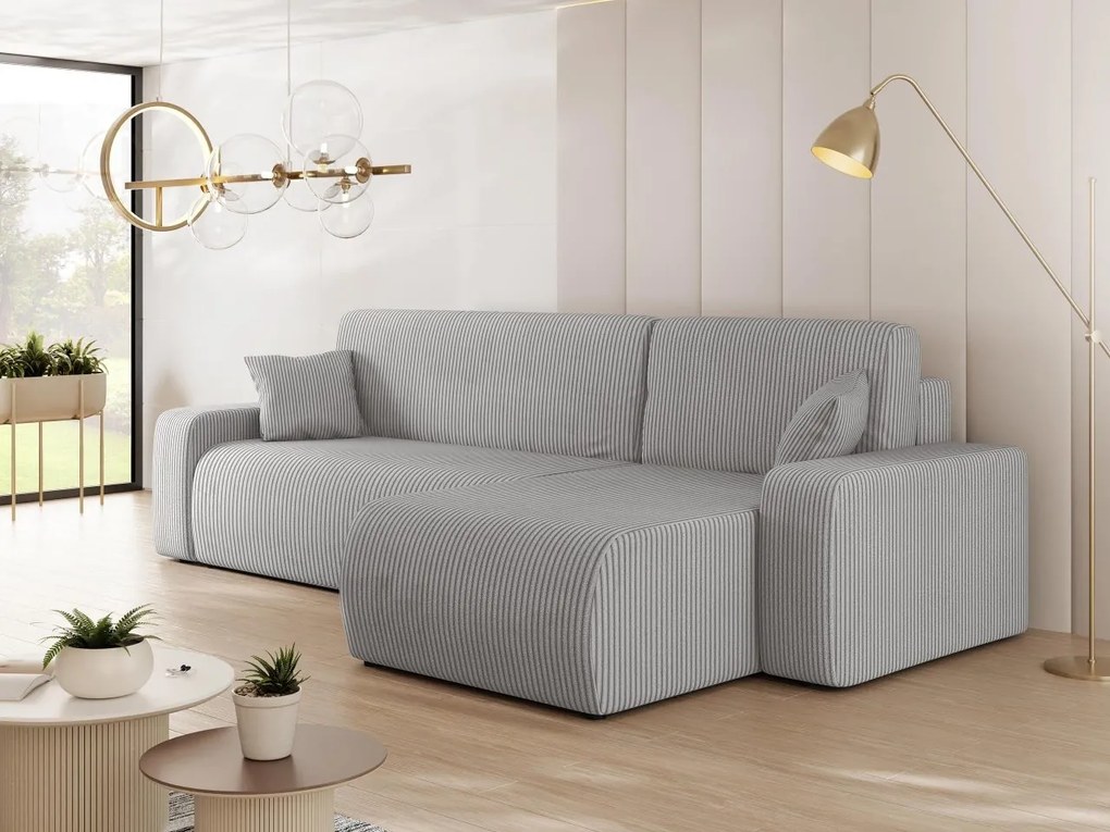 Colțar Euston L S (Gri) (cu sp. depozitare). Promo -17%. 1105038