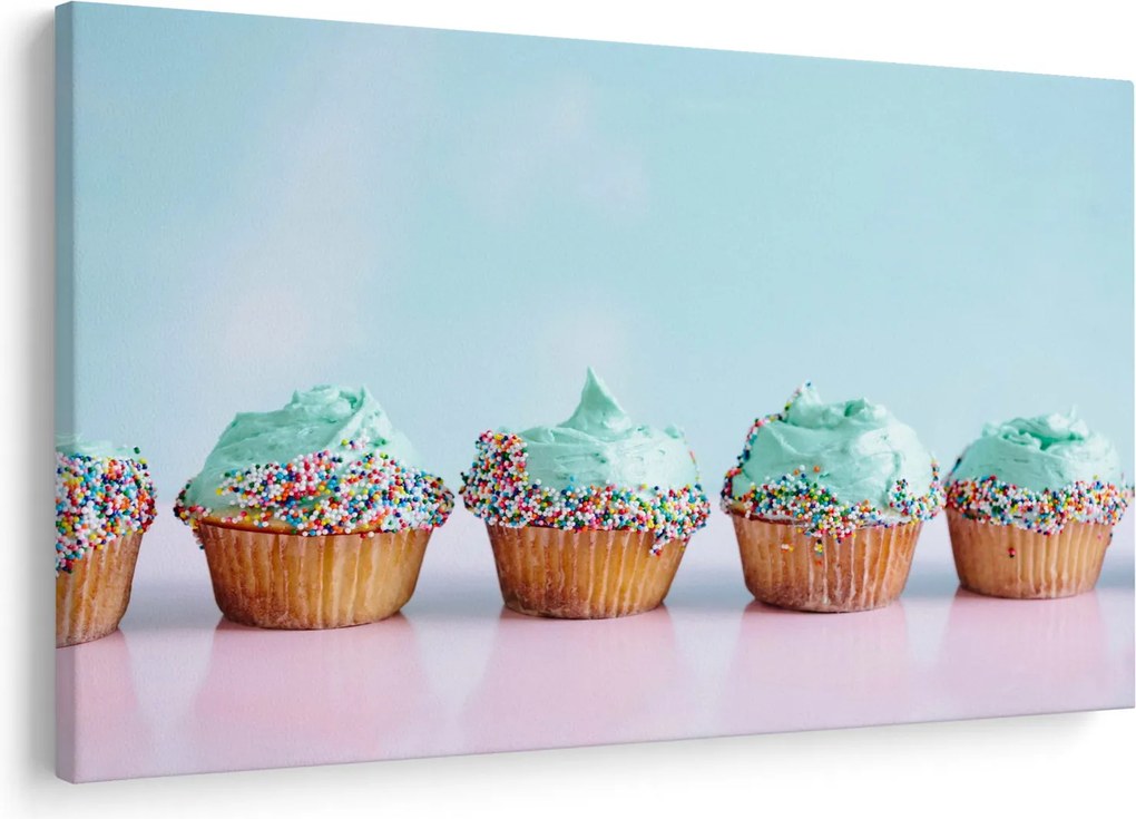 Tablou cu cupcakes (90x60 cm)