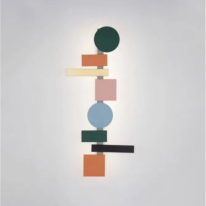 Aplica de perete LED design modern, Aluminiu, Multicolor, MARGOT
