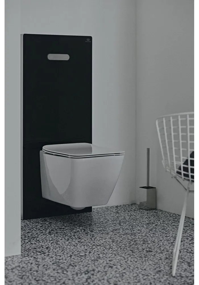 Modul sanitar Neox pentru WC suspendat, negru Negru