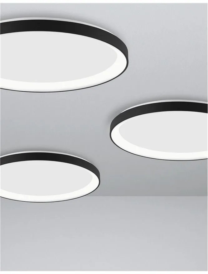 Plafoniera LED dimabila design circular PERTINO D-58cm