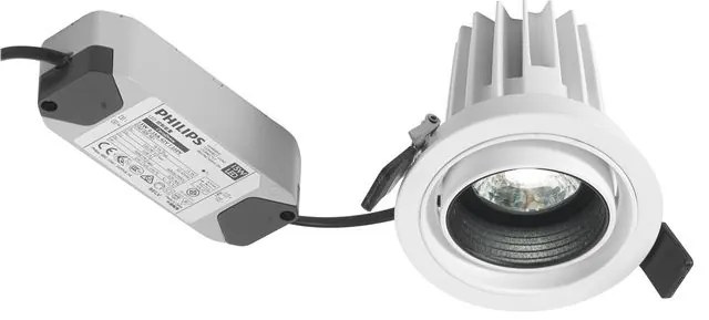 Spot LED directionabil, incastrabil pentru tavan fals, MEA alb NVL-7770441