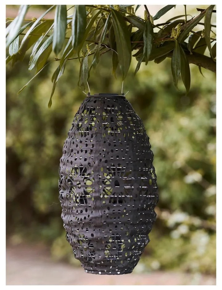 Felinar cu LED gri închis solar (înălțime 40 cm) pentru exterior Foxdale – House Nordic