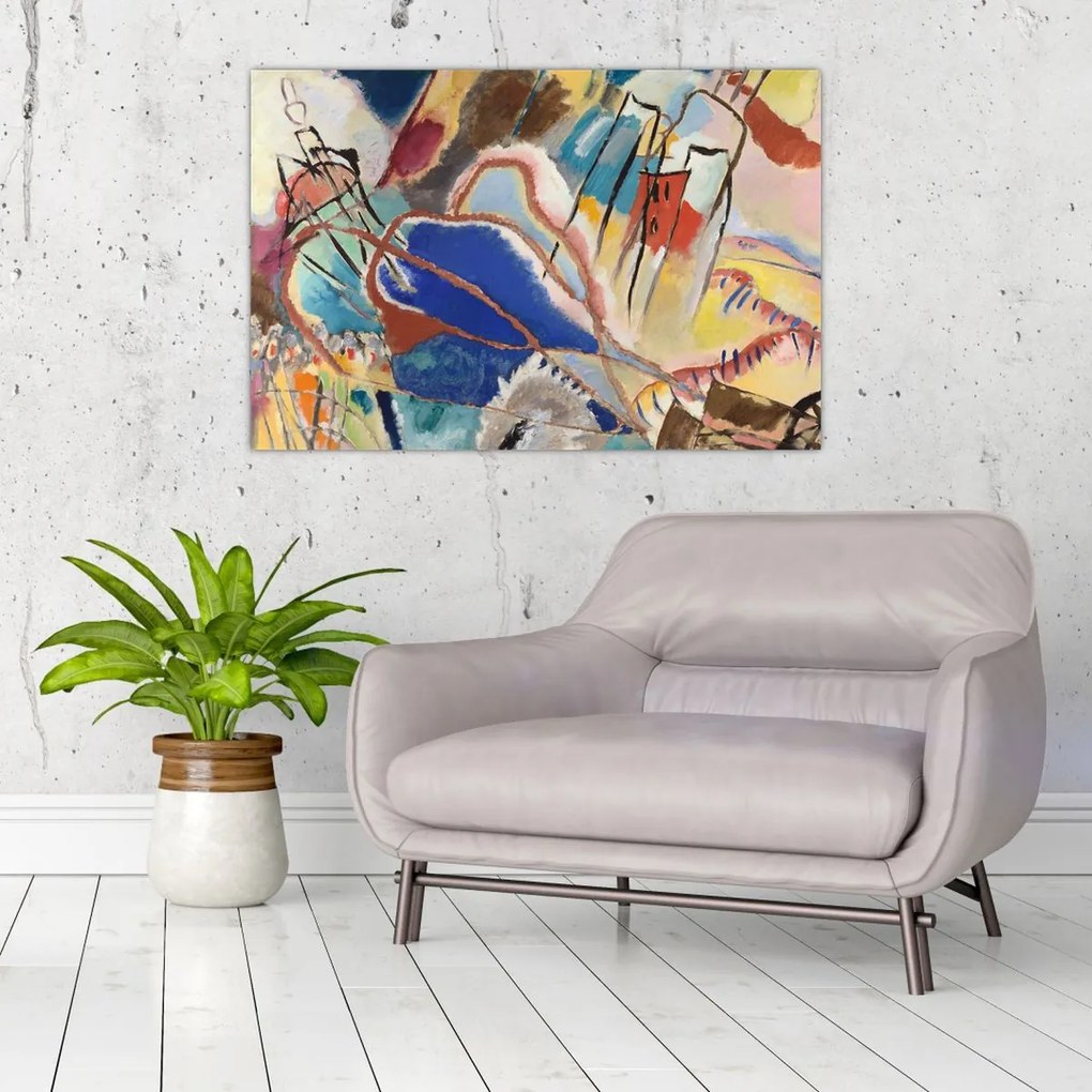 Tablou -  Vasily Kandinsky, Improvisation No. 30 (Cannons), reproducere (90x60 cm)