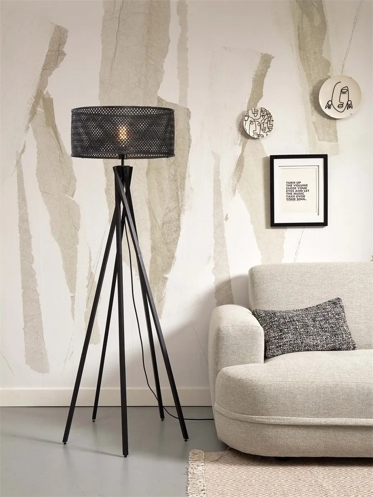 Lampadar eco din bambus Java 5-legs bl/50x22, bl