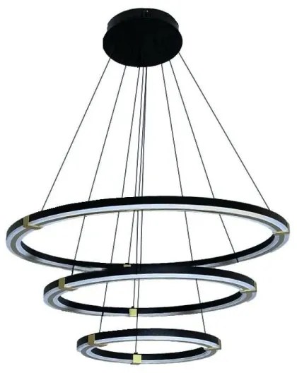 Lustră LED dimabilă pe cablu LED/235W/230V 3000-6500K + telecomandă