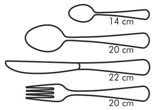 Tescoma CLASSIC set tacmuri 24 piese