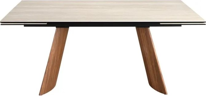 Masa extensibila cu blat din marmura portelanata 1164