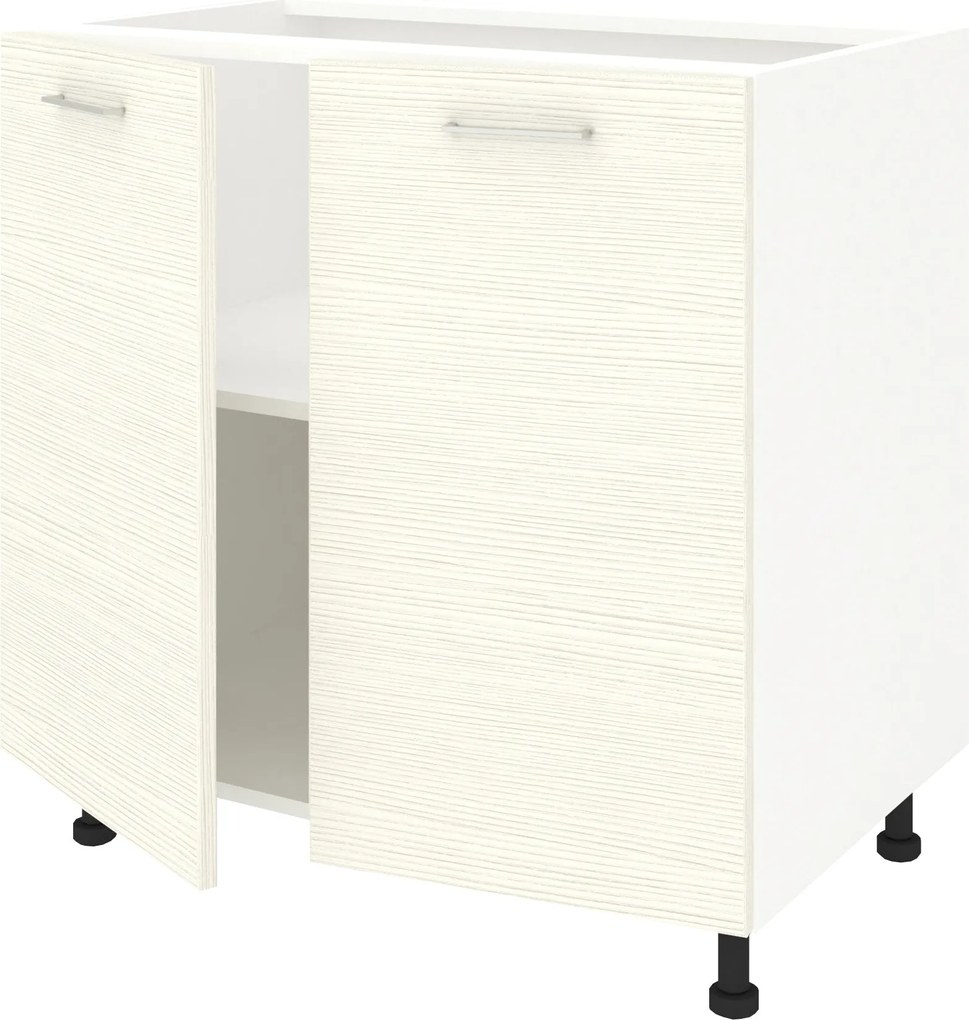 Corp Baza Lecce, 2 Usi, Larice/Alb, 80 x 50 x 80 cm