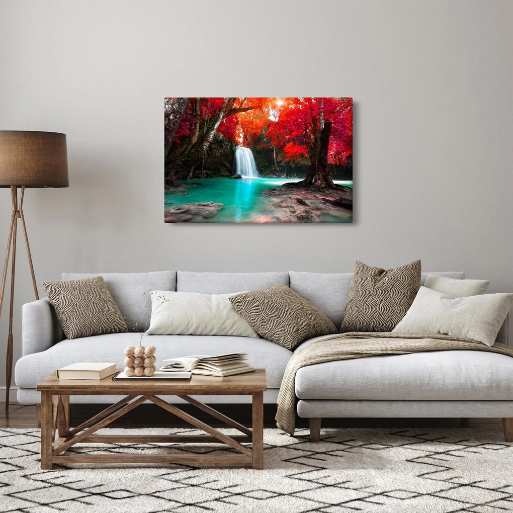 Tablou - Cascadă (90x60 cm)