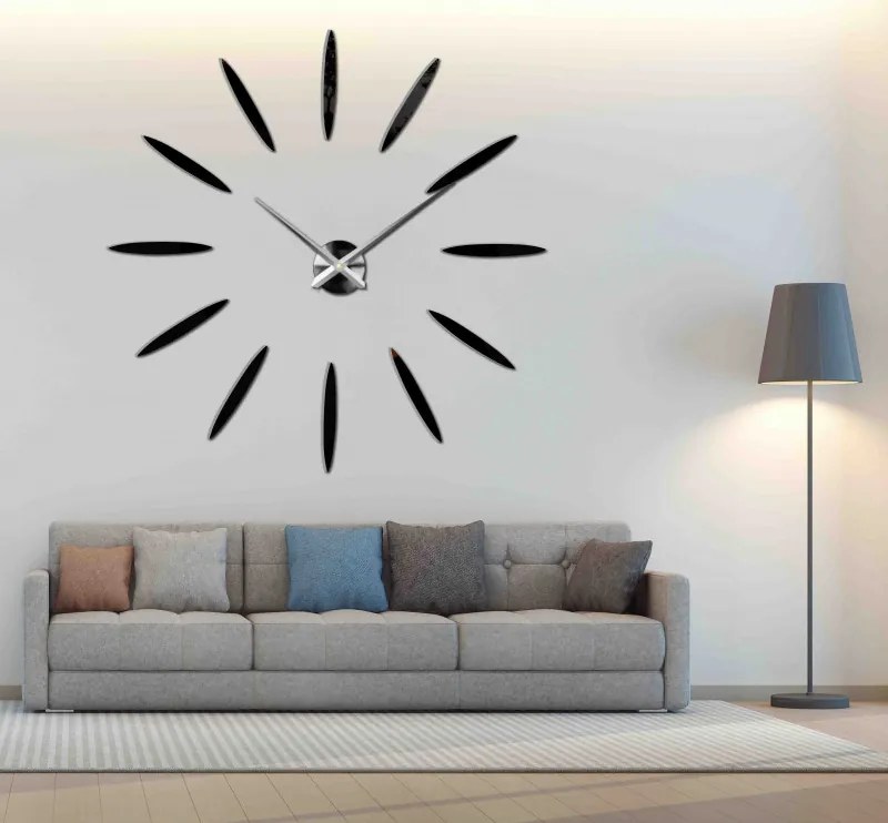SENTOP | Ceas modern de perete adeziv | SLNKO