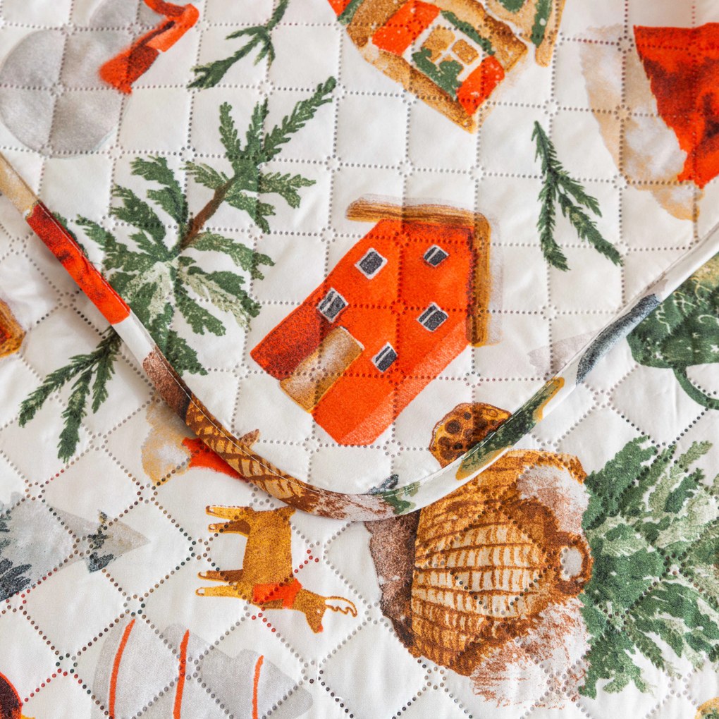 Cuvertura de pat FESTIVE MAGIC, colorată Dimensiune: 170 x 210 cm