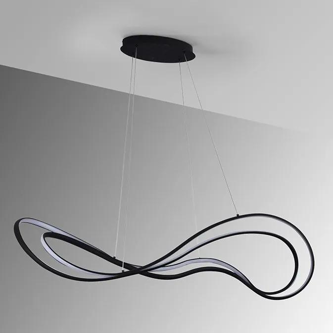 Lustra LED suspendata design modern circular Danza