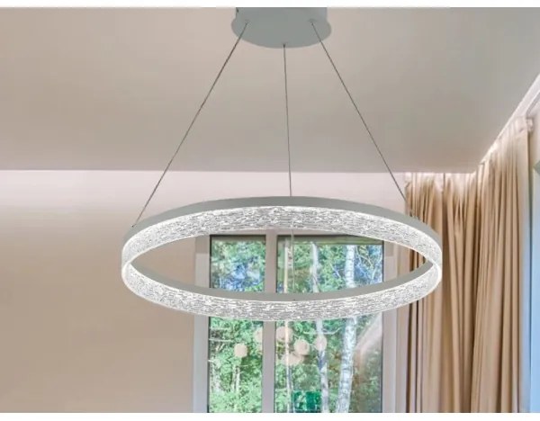 Lustră LED reglabilă ALIANZ, suspendată pe cablu, 45W/230V, 3000-6000K + telecomandă