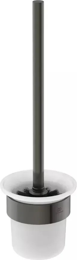 Perie WC Ideal Standard Atelier Conca design rotund gri Magnetic Grey