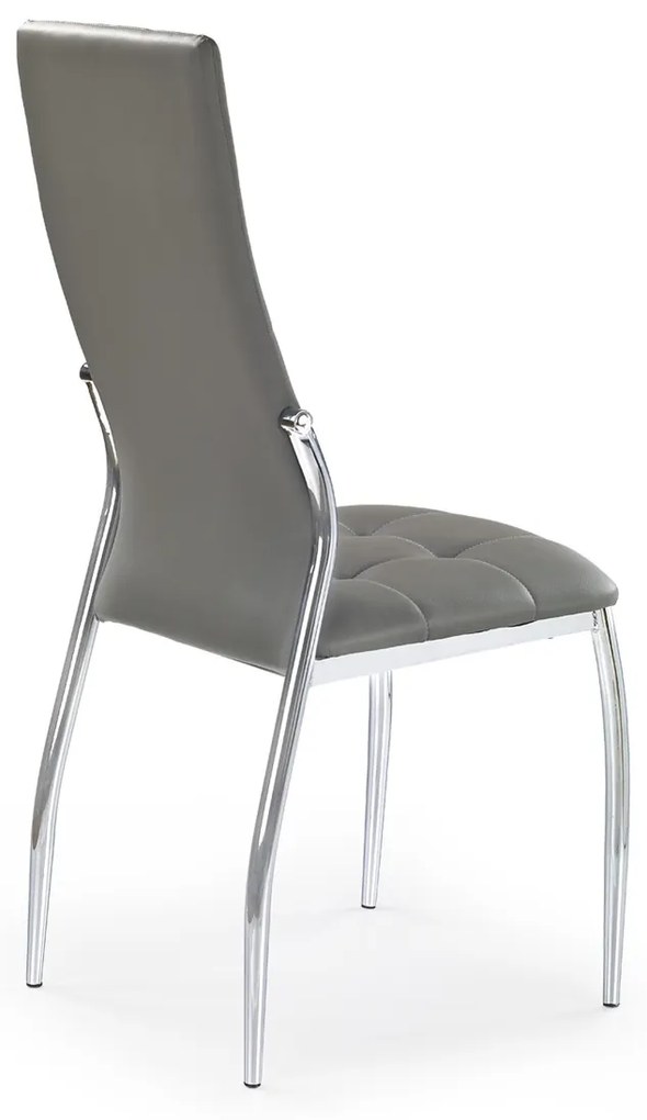Scaun K209 piele ecologica gri