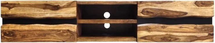 Comoda TV suspendata din lemn design industrial Amazonas 160cm Sheesham
