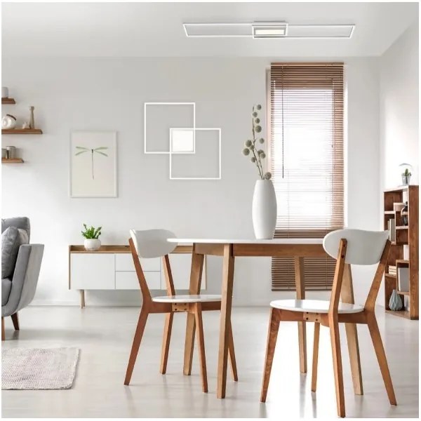 Plafonieră LED dimabilă ASMIN LED/42W/230V Leuchten Direkt 14711-55 + telecomandă