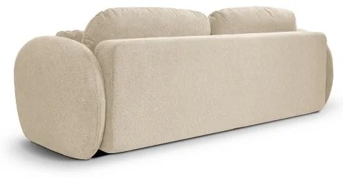 Canapea extensibilă OLBIA, 3 locuri, bej