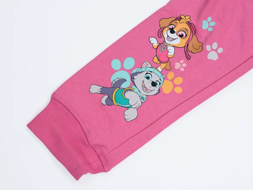 Pantaloni de trening pentru copii PAW PATROL roz - diverse marimi Marime: 110 - 116