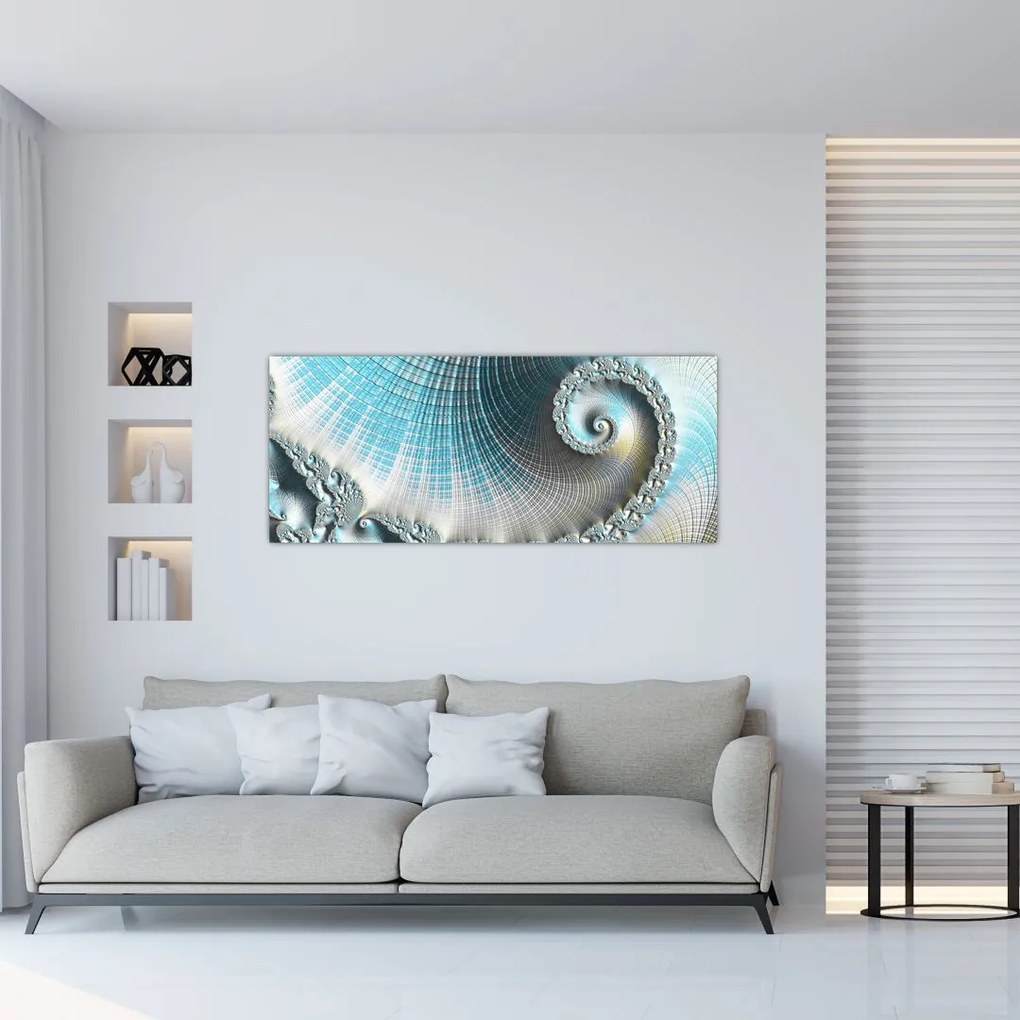 Tablou - Spirale texturate (120x50 cm)