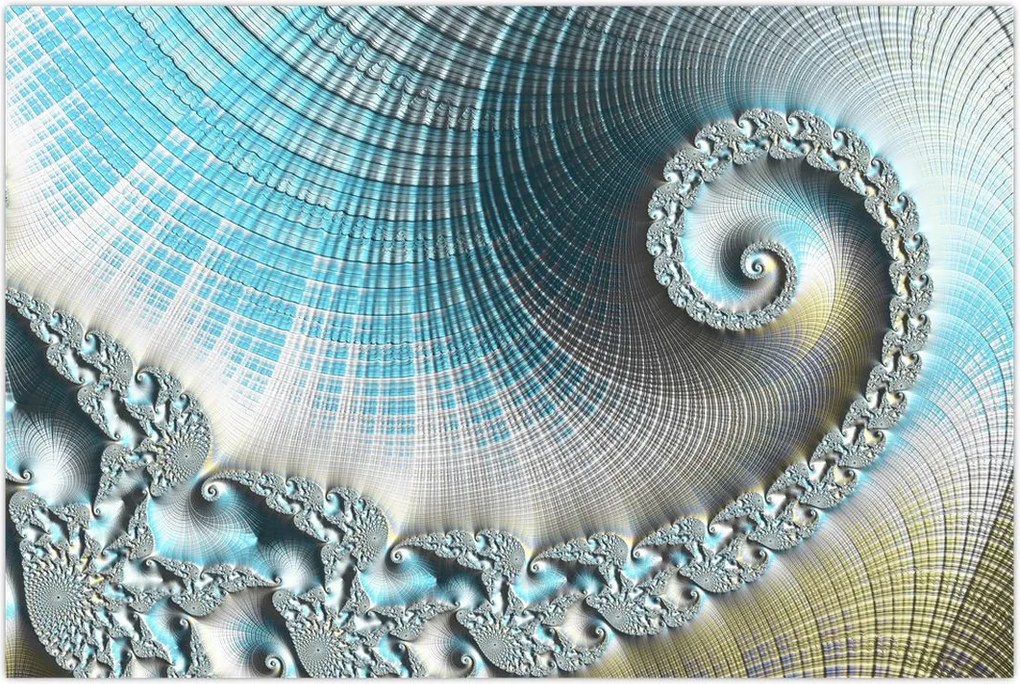 Tablou - Spirale texturate (90x60 cm)