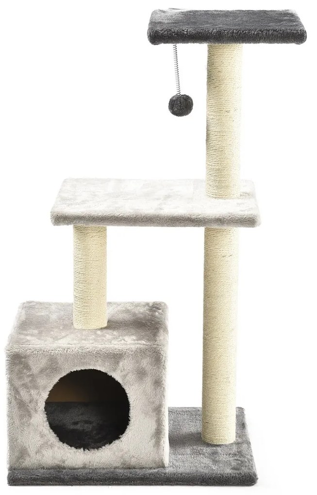 Suport de zgâriat pentru pisici Sisi, 49 x 36,5 x90 cm