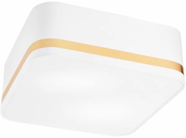 Plafonieră SIRJA SQUARE 2xE27/60W/230V 35x35 cm alb