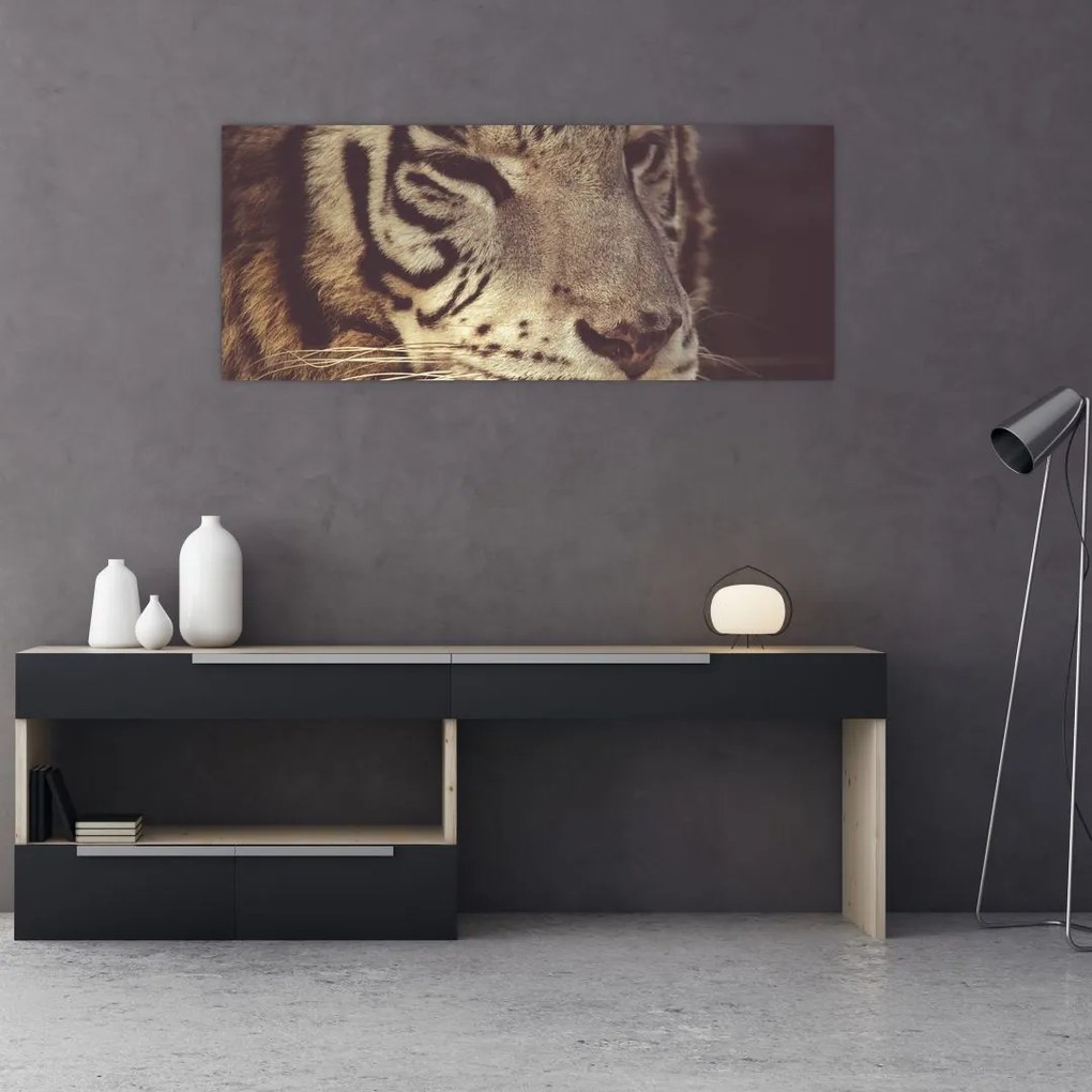 Tablou cu tigrul (120x50 cm)