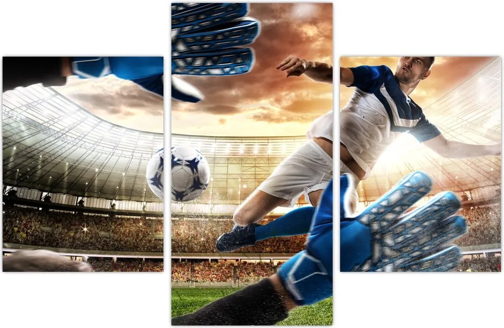 Tablou - Fotbalist (90x60 cm)