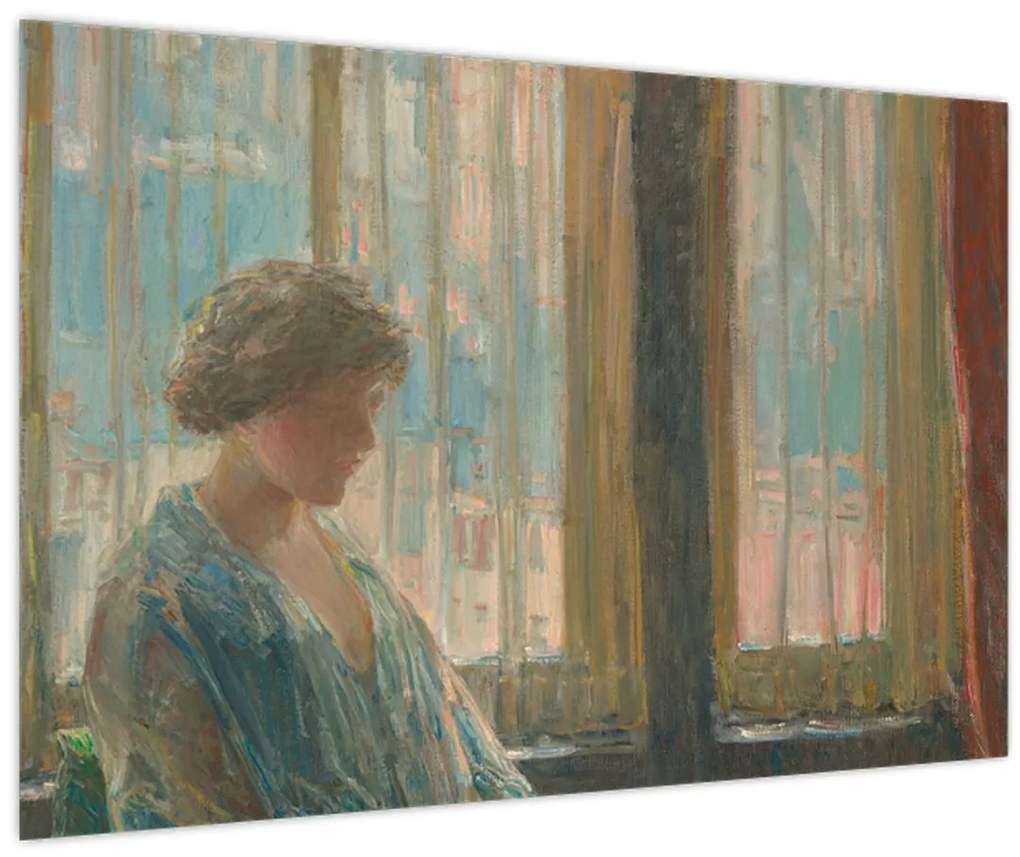 Tablou - Childe Hassam, The New York Window, reproducere (90x60 cm)