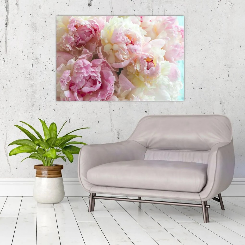 Tablou - Bujori (90x60 cm)