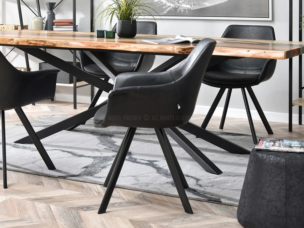 Scaun Mirabell (negru). Promo -17%. 1111188