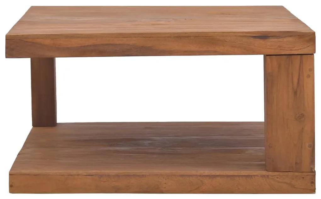 Masuta de cafea, 65x65x33, lemn masiv de tec 1, 65 x 65 x 33 cm
