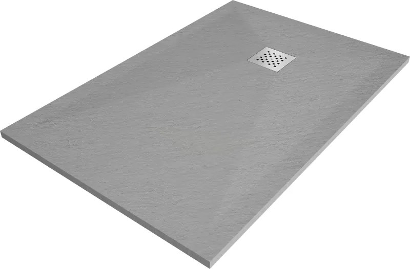 Mexen Stone+ tavă de duș compozit dreptunghiulară 120 x 100 cm, gri-beton - 44611012