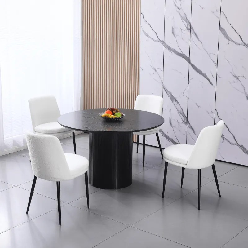 Masa Bucatarie Si Dining MAHIR TIP 2 Negru Fi120 cm