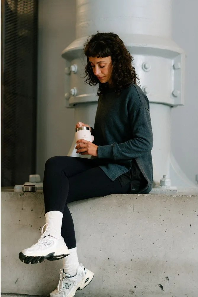 Termos mov pentru mâncare din oțel inoxidabil 400 ml Legendary Food Jar + Spork Purple Smoke – Stanley