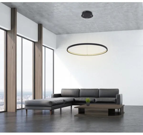 Lustră LED pe cablu Globo 67192-29B RALPH LED/29W/230V