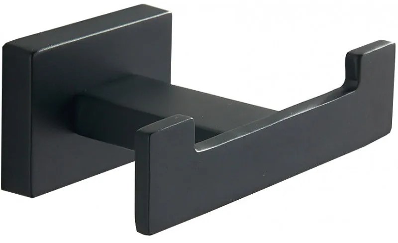 Mexen Arno cârlig dublu pentru prosop, negru - 7020735-70