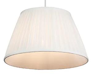 Lampa suspendata retro alba 35 cm - Plisse