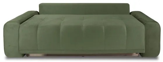 Canapea Extensibila Cu Lada Depozitare Dreamer, Verde, 260 x 110 x 100 Cm