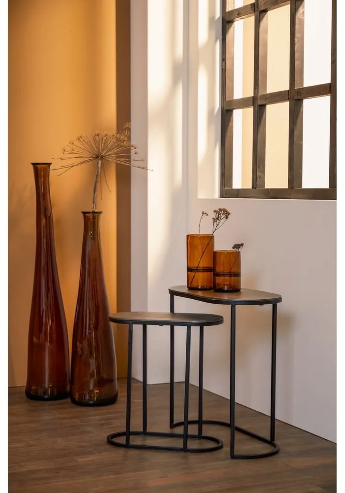 Măsuțe auxiliare 2 buc. din metal 26x53 cm Bocov – Light & Living