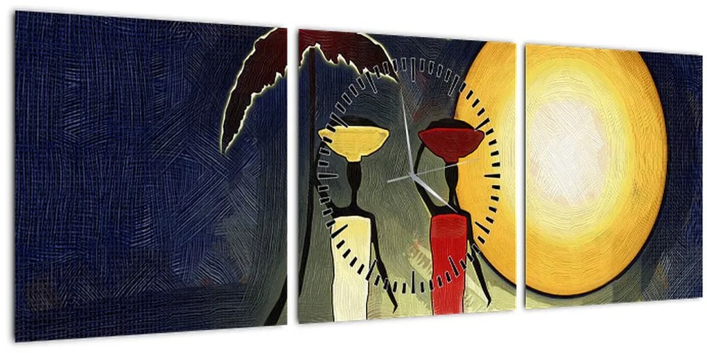 Tabloupicturii străveche (cu ceas) (90x30 cm)